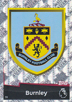 Club Badge Burnley 2018/19 Topps Match Attax #55